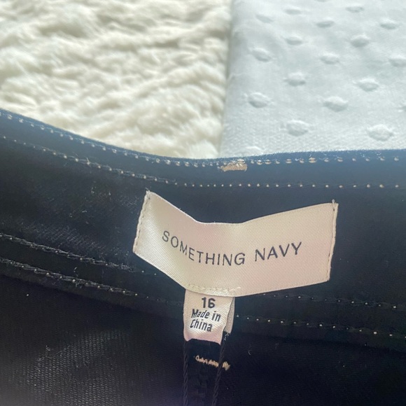 Something navy contrast stitch denim - Picture 5 of 7